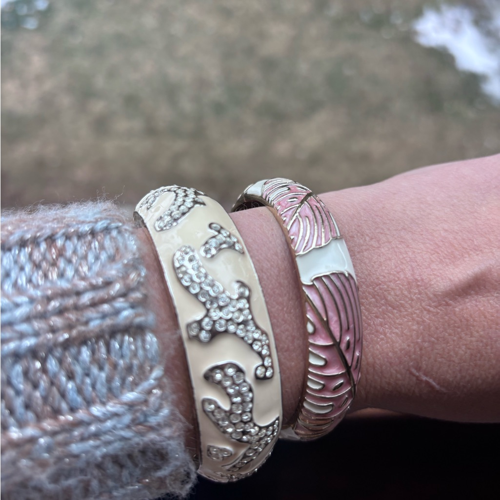 Tommy Bahama Hinged Enamel Women's Bracelet Set